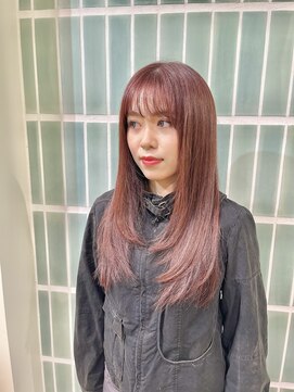 ビルド 名鉄岐阜駅(build) ピンクレイヤーカット