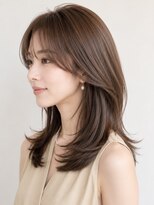サーカス バイ ビュートリアム 青山(CIRCUS by BEAUTRIUM)&nbsp;30代40代〇 大人レイヤー 艶髪 ミディアム 小顔見え くびれ