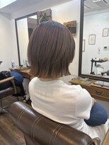 ヘアーサロン ラフリジー(Loufreasy)&nbsp;「小顔見えする♪ふわっと顎下2センチレイヤーボブ