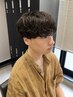 カット+パーマ+オージュアトリートメント [メンズ/藤沢/パーマ]