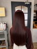 ☆髪質改善ストレート☆カット＋酸性ストレート￥19000