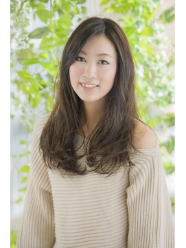 オーガニックサロン フェイス 梅田店(organic salon face) 外国人風クセ毛、やわらかニュアンスヘア