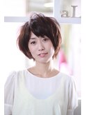 暗髪×ふんわり丸いショートヘア☆【aL-ter Rire尚平】