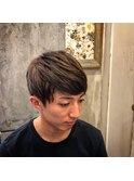 スタイリングの簡単なメンズヘア