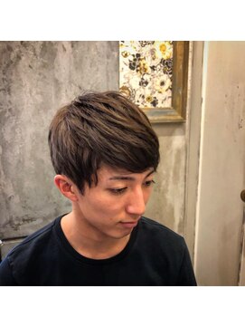 ミモザ MiMoSa スタイリングの簡単なメンズヘア