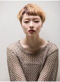 CUFFA】無造作カールデザインカラー大人ボブ東銀座築地新富町