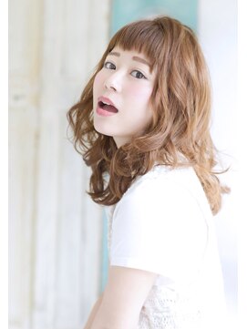 ロンド シャルム 吉祥寺(Lond charme) ロンド吉祥寺【千田大地】オン眉くせ毛風セミディ1