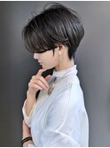 【morio池袋】綺麗でかっこいい黒髪ショート♪