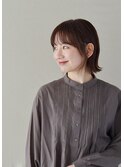 大人かわいい前髪パーマ&小顔ひし形シルエットイメチェン