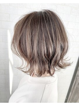 アルマヘア(Alma hair) くびれボブ☆ラベンダー