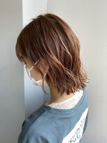 エレノア 梅田店(Eleanor)&nbsp;ぱつっとボブ×ゆるカール