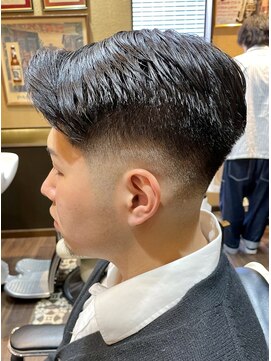 ヒロギンザバーバーショップ 大宮店(HIRO GINZA BARBER SHOP) 外国人風　フェードカット　ヒロ銀座　大宮　ショート