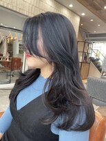 クロムス(clomus)&nbsp;【clomus】艶感ブラック×韓国レイヤーカット