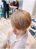 男性ヘアセット