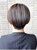 前下がりマッシュショート