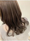 ブリーチなしミルクティーベージュカラー☆