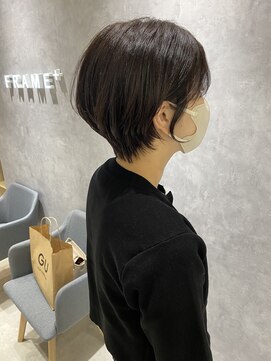 フレームプラス 御堂筋難波店(FRAME +) 美人なひし形ショート