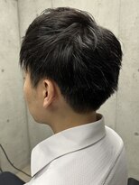 フイ 代々木(Hui)&nbsp;メンズ/アップバング/ツーブロックマッシュ/束感ショート/波巻き