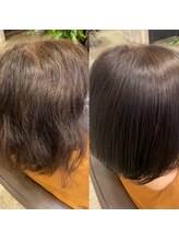 【Before & After】髪が昔より弱ってきたと感じる前の方が本当は良いがそう感じているなら髪質改善が◎