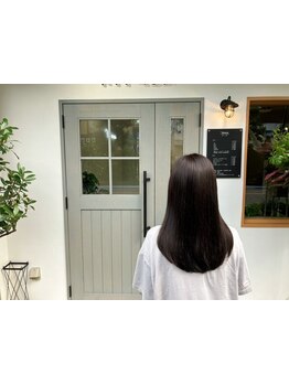 特殊なドライカット技法を使い分け、再現性の高いスタイルをご提案☆お手入れも簡単で毎日キレイが続く♪