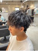 スパイラルパーマ