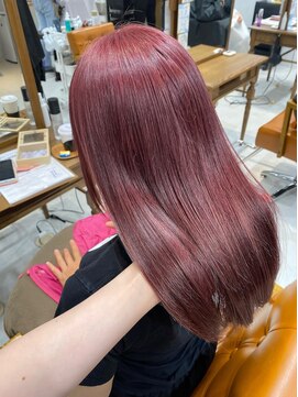 ネイロ 錦糸町(NeiRo) ピンクベージュカラー髪質改善aujuaインメトリィ