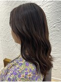 【モカブラウン×ゆる巻きレイヤー】
