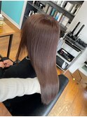 ヘアセット前髪カットトリートメントダブルカラーインナーカラー