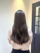 ビームズヘア 藤が丘店(Bee Ms HAIR)&nbsp;ロング ベージュカラー ブリーチしない  透明感カラー