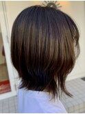 ウルフカット,グレージュカラー,イルミナ【草加】