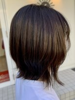 アズールサン 草加西口店(azule-sun)&nbsp;ウルフカット,グレージュカラー,イルミナ【草加】