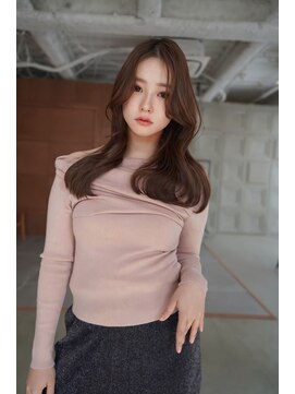 アンジェリカラボ 梅田店(ANGELICA LABO) 韓国レイヤー×くびれヘア×上品で可愛いトレンドスタイル♪川又