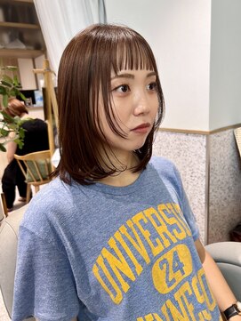 ゼストソエル(ZEST soell) 顔周りレイヤーで小顔に〇