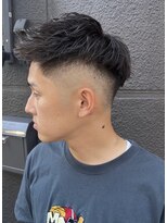 フリーク バーバーショップ 都島店(FREAK BARBER SHOP) ジェットバングソフトツイストフェード
