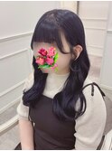 ぱっつん前髪×流しバング×S字後れ毛＊まゆ