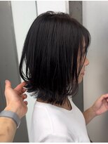 ビューナゴヤ 名駅(VIEW NAGOYA)&nbsp;前髪カタログ/イメチェンスタイル／ウェーブパーマ/こなれミディ