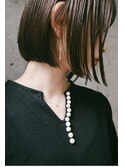 色っぽボブ 切りっぱなしボブ　似合わせカット ミニボブ ボブ