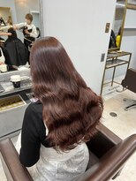 オズ 郡山桑野店(OZ)&nbsp;イメチェンハッシュカットフルバング似合わせレッドブラウン