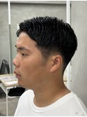 メンズ短髪刈り上げツーブロックベリーショートメンズカット