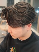 バース バイ ハピネス(BIRTH by happiness)&nbsp;奈良men's長めフェザーショートフェザーパーマ