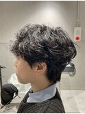 【シャドウパーマ】マッシュ/メンズパーマ/メンズカット/池袋