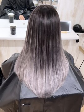 アンククロス 渋谷(ANKH CROSS) バレイヤージュ/バレイヤージュカラー/グレージュ/ブリーチ渋谷