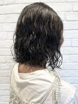 モリオフロムロンドン 松戸店(Morio from London)&nbsp;【松戸　松田】切りっぱなしパーマボブくるくるスタイル
