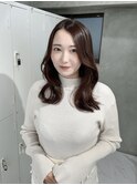 ブリーチなしのマロンブラウン♪