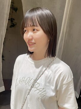 パーマ落としラボ ジェノバイアピッシュ(JENO by apish) パーマ落とし/美髪/ストレートヘア