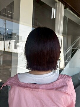 ビーグレイス 美濃加茂店(be Grace) ぱつっとショートボブ×30代まとまりスタイル