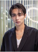 小久保styleフェザーパーマフェザーショートグレーエンドカラー
