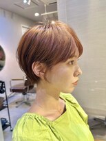 ナンバー 博多(Number)&nbsp;暖色カラーとショートの相性〇！