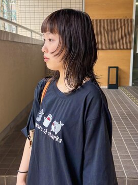 サロン シー(salon sea) salonsea とわ 軽いミディアムウルフ