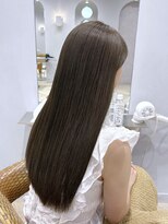 ティエラ 原宿 表参道(Tierra) 【Tierra美侑】ブリーチ無しくすみカラーオリーブグレージュ